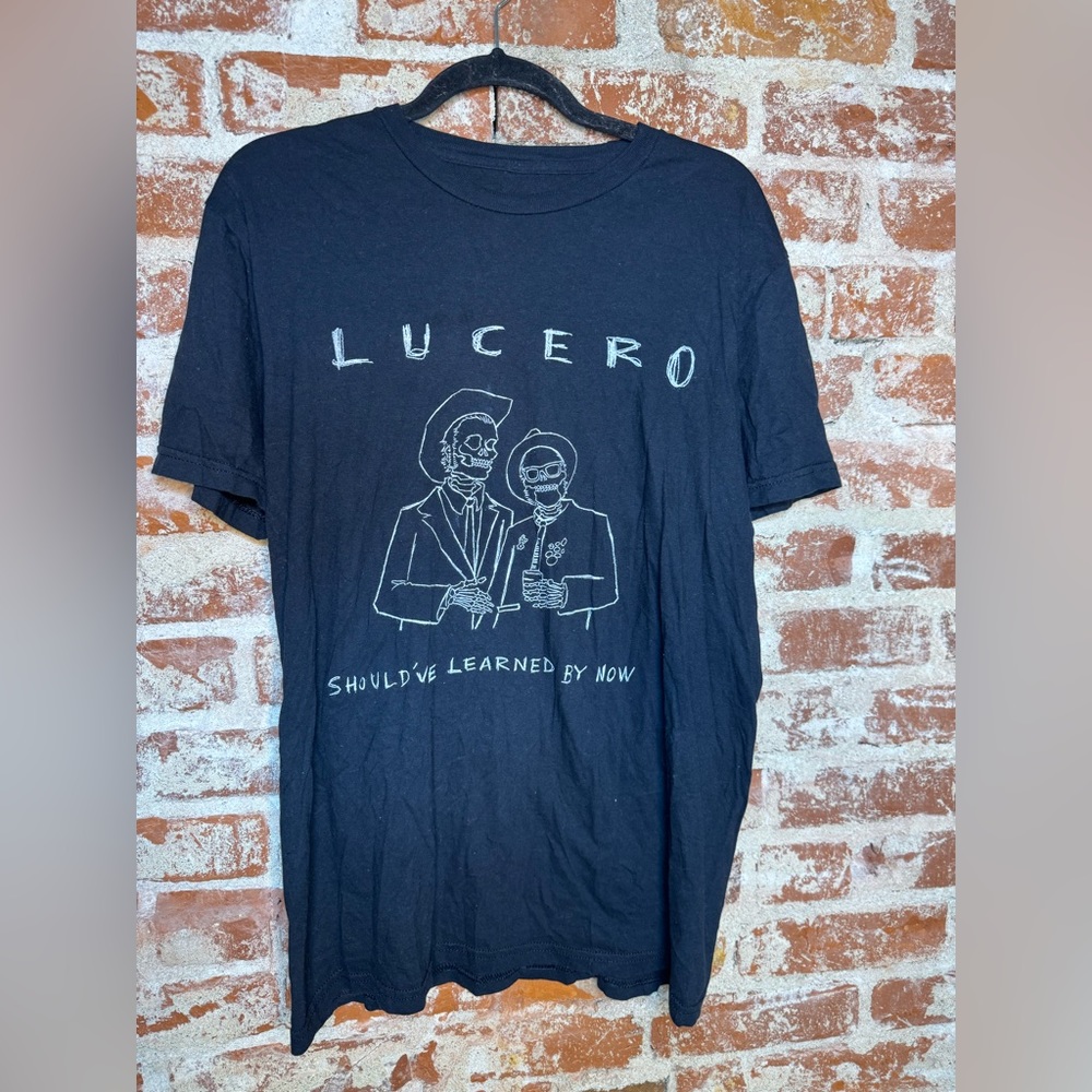 LUCERO TOUR SHIRT - SIZE LARGE - NEVER WORN!